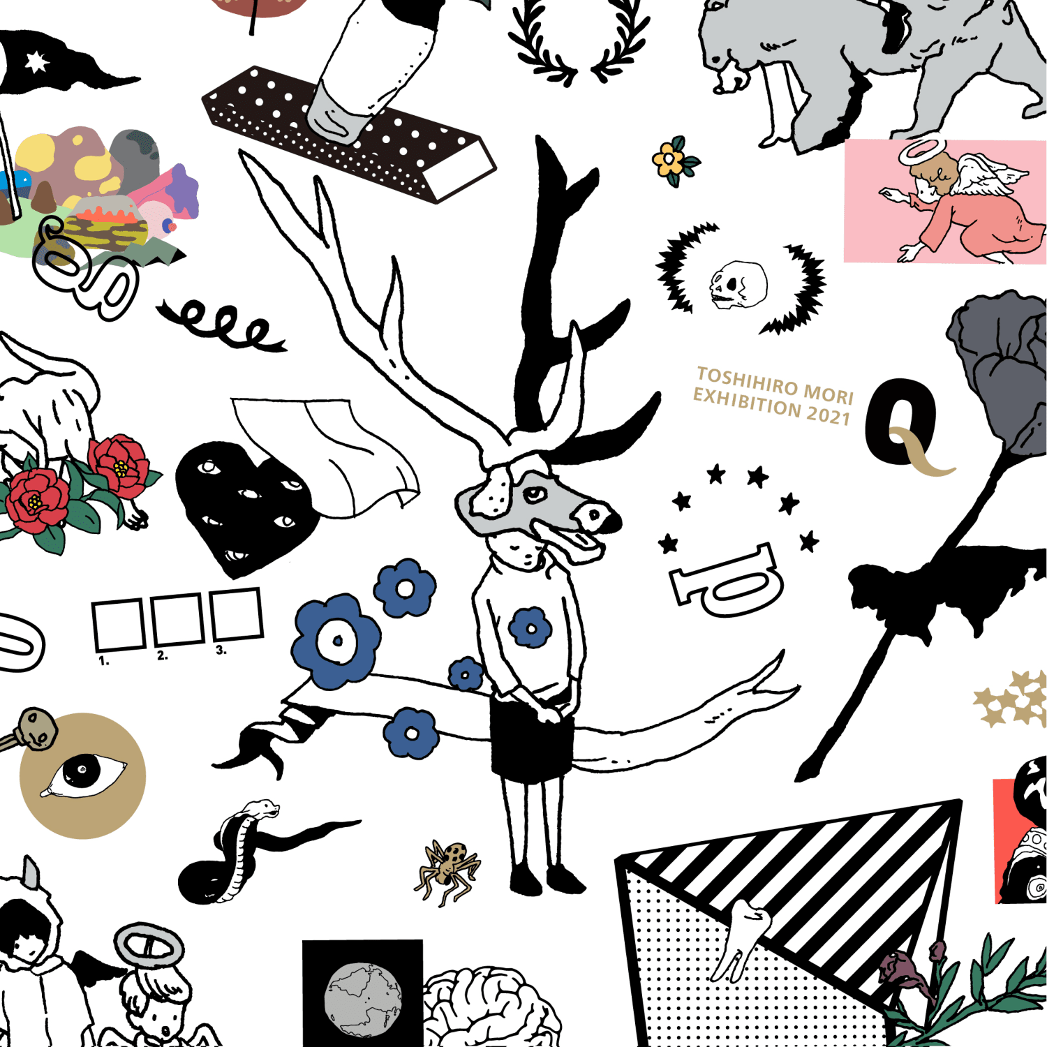 森 俊博 2021 個展「Q」
